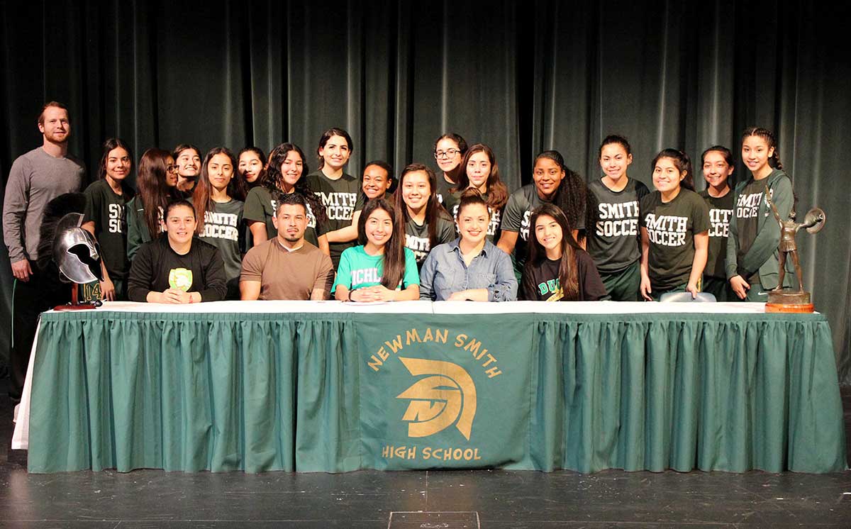 Newman Smith Athletes Sign With Colleges