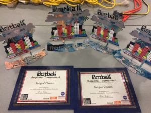 Perry Robotics Team Awards from Botball Competition