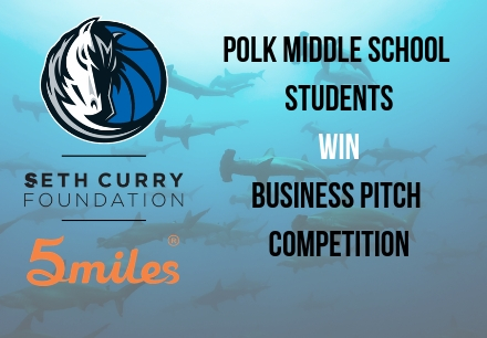 Polk Middle School Takes the Win Business Pitch Competition