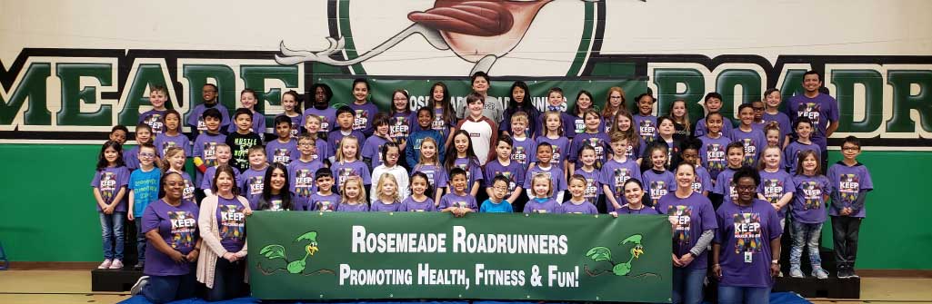 Rosemeade staff and students