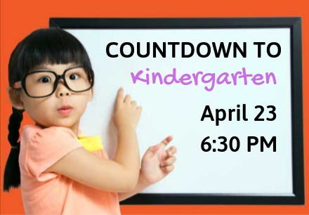 Countdown to Kindergarten 2019!