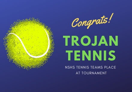 Trojans Place at Tennis Tournament