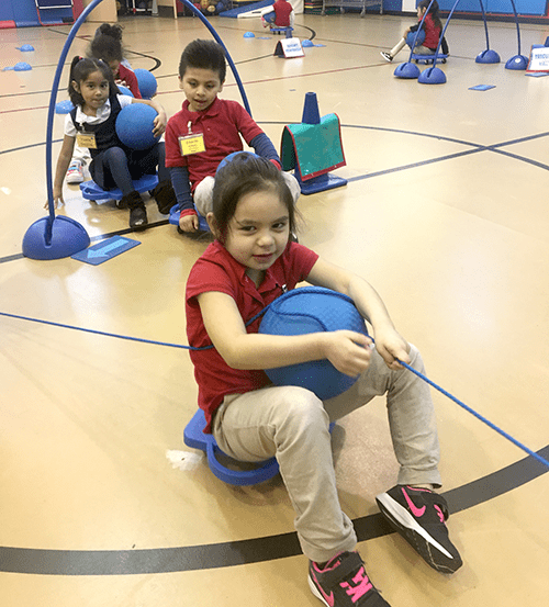 Heart Challenge Obstacle Course Makes Learning Fun