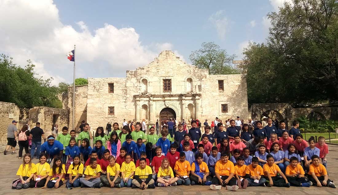 Thompson 4th Graders See Texas History Come Alive
