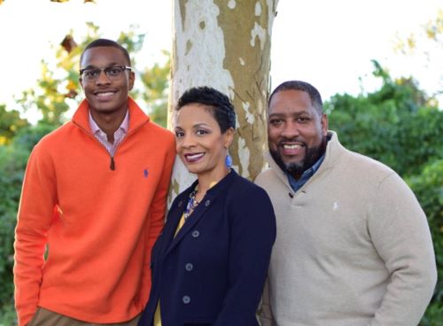 Family picture of Assistant Principal, Tracey Battle