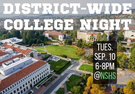 NSHS Hosts District-Wide College Night 2019