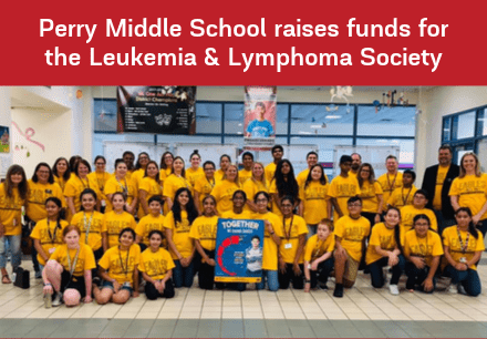 Perry Middle School raises funds for the Leukemia & Lymphoma Society ...