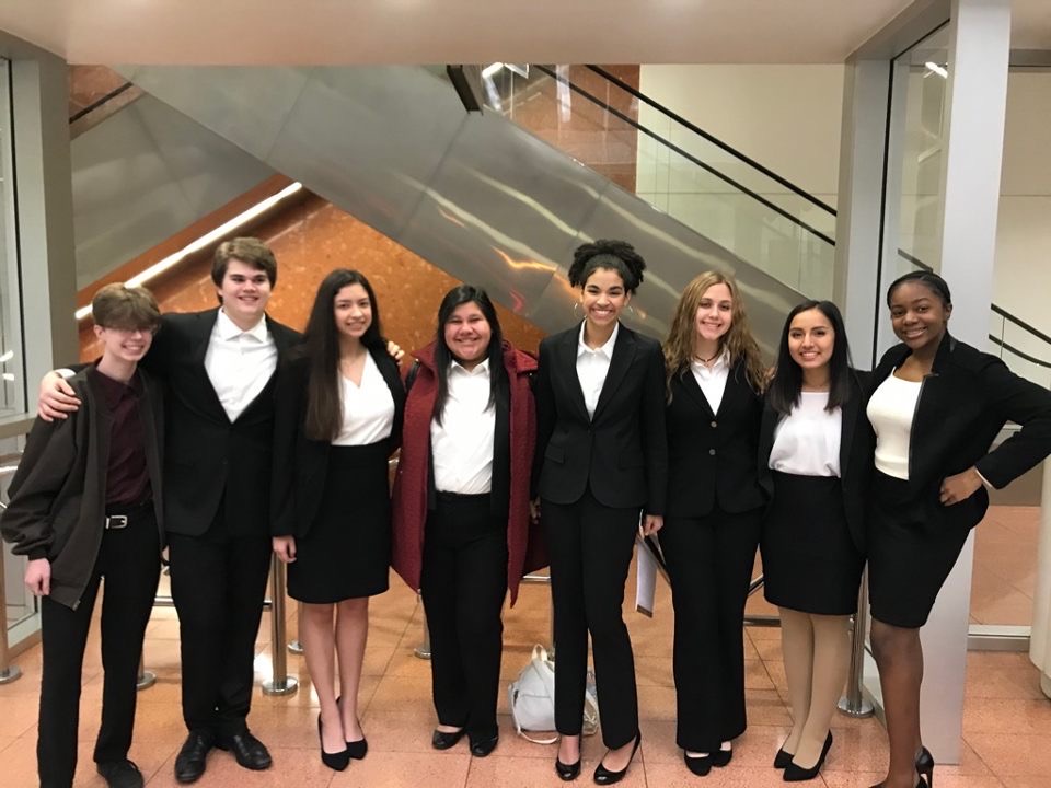 Creekview Mock Trial Advances to Regional Finals